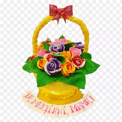 蛋糕装饰切花