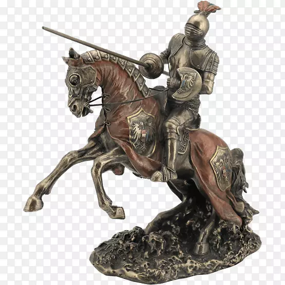 骑士赛马雕塑艺术家-骑士