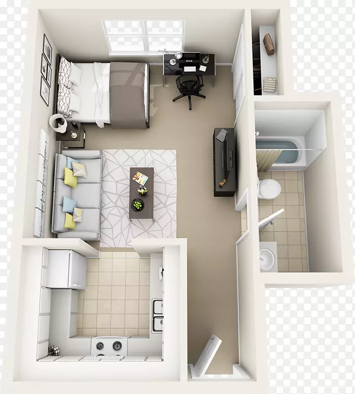 橱窗浴室，房子，公寓，厕所-浴室地板