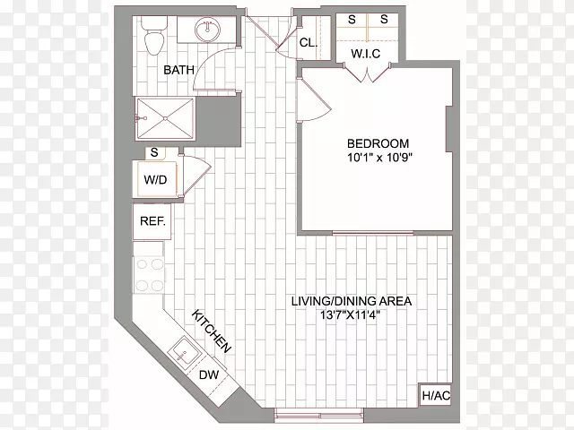 维吉尼亚广场大厦公寓租赁平方英尺鲍尔斯顿浴室标签