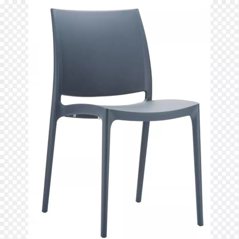 台面聚丙烯堆叠椅家具塑料咖啡椅
