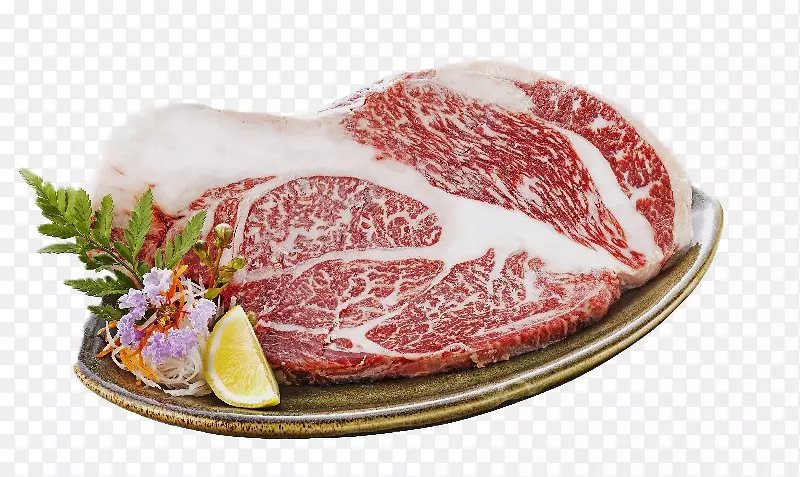 牛腰牛排，火腿，烤牛肉，熏火腿-神户牛肉