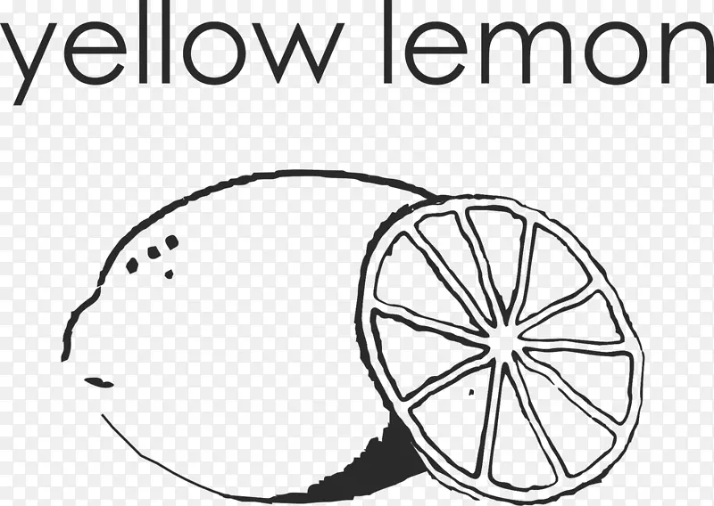 自行车轮圈环眼黄柠檬