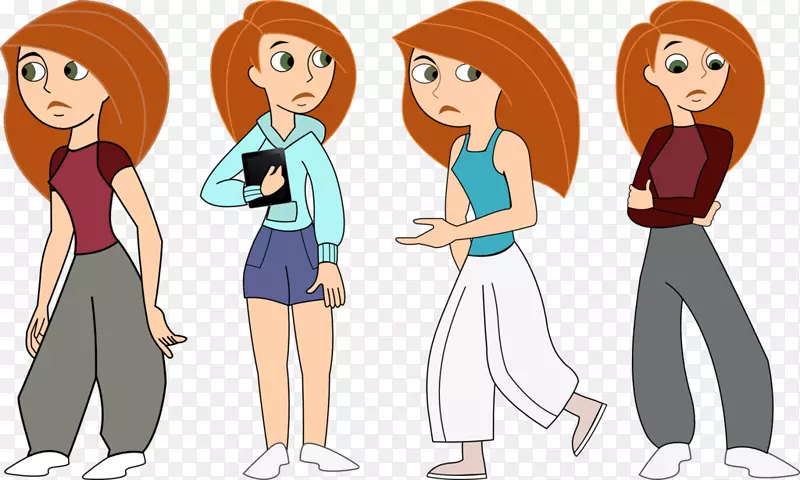 服装博士安可能的服装形象动画系列-金丽君和罗恩