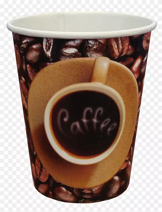 咖啡杯速溶咖啡杯巧克力洒咖啡