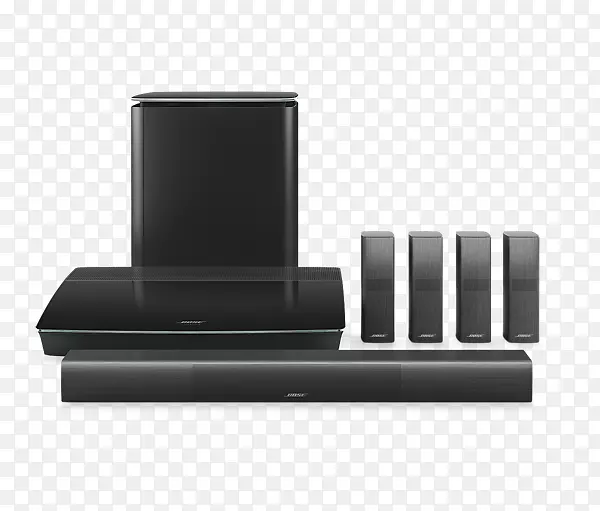 家庭影院系统Bose公司Bose 5.1家庭娱乐系统5.1环绕声扬声器-家庭影院