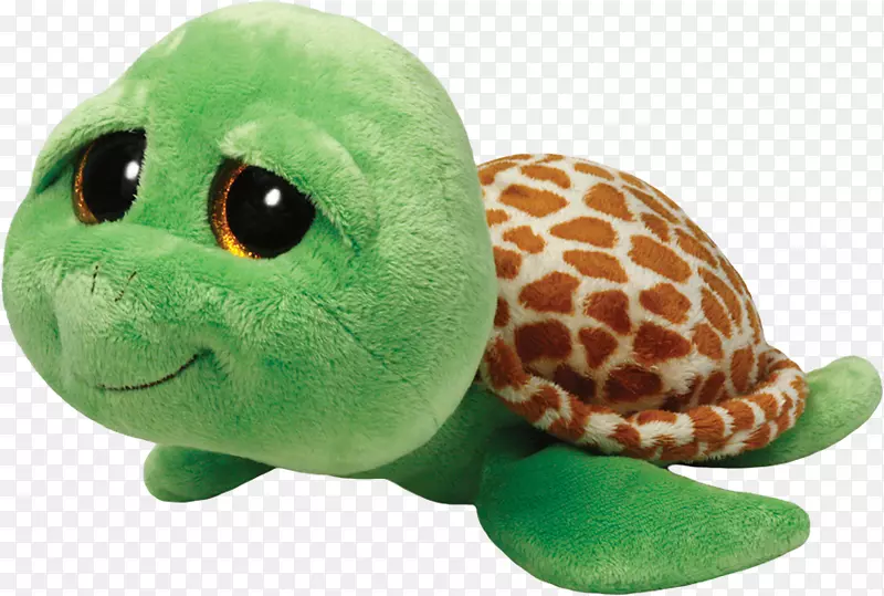 泰公司毛绒玩具，可爱的玩具，豆豆，婴儿，绿海龟-玩具