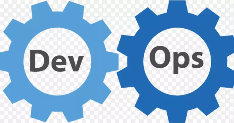 DevOps软件开发者计算机软件开发标志-机械标志