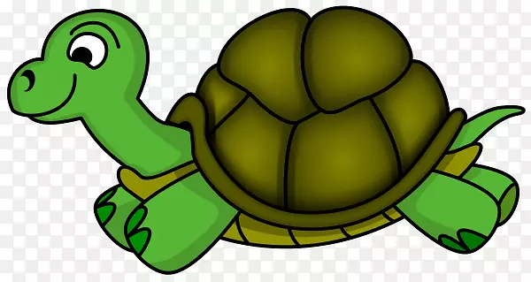 老海龟剪贴画-海龟卡通图片