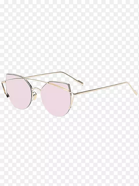 镜面太阳镜产品设计猫眼眼镜
