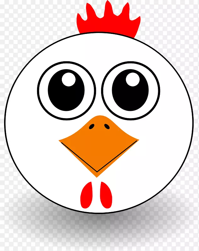 鸡为食物夹艺术图形绘制-鸡
