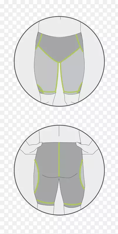 短裤肩部产品设计内裤袖子-短腿