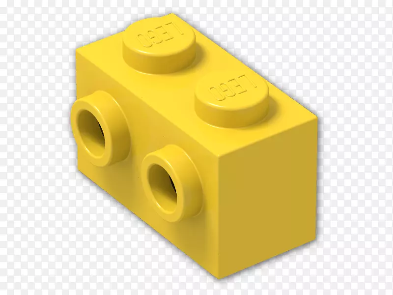 产品设计材料圆柱体-发亮的黄色