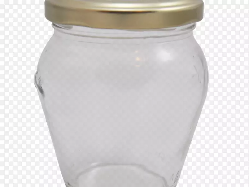 石匠罐盖玻璃食品储藏容器.薄片盐