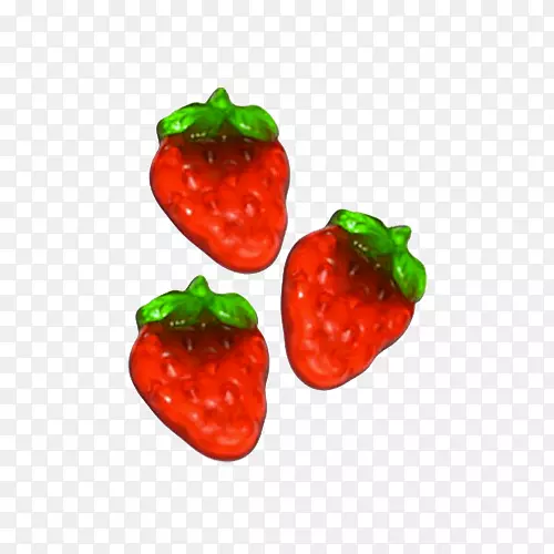 Gummi糖果草莓Haribo食品-草莓