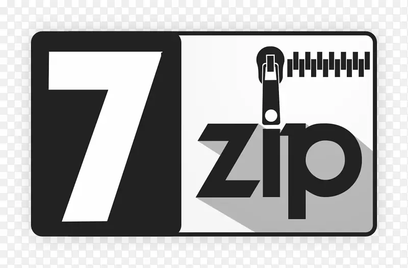 7-zip数据压缩存档文件png图片.发射