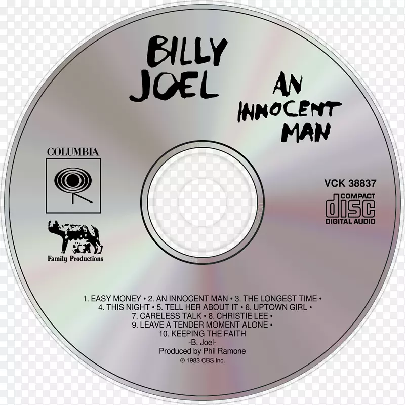 光盘一个无辜的人磁盘映像png图片-比利乔尔