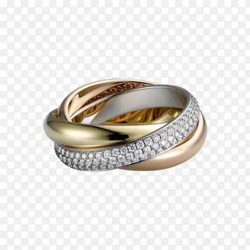 卡地亚珠宝结婚戒指订婚戒指-珠宝