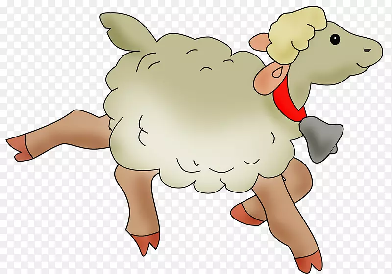 羊杂交剪贴画羊山羊杂交牛羊