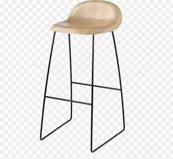 酒吧凳子设计座椅-木制小凳子