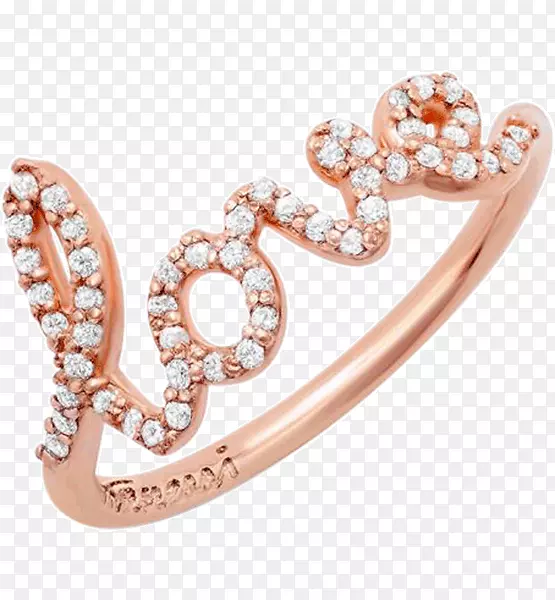 耳环珠宝钻石爱情戒指