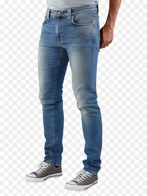 牛仔裤修身裤卡尔文克莱因服装时尚-新墨石