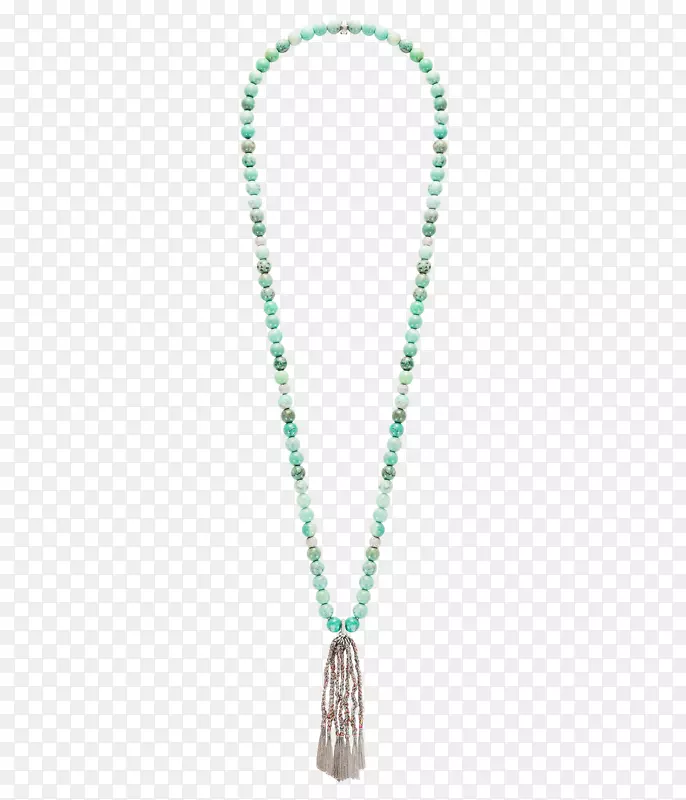 翡翠珠宝，绿松石项链，魅力和吊坠-翡翠