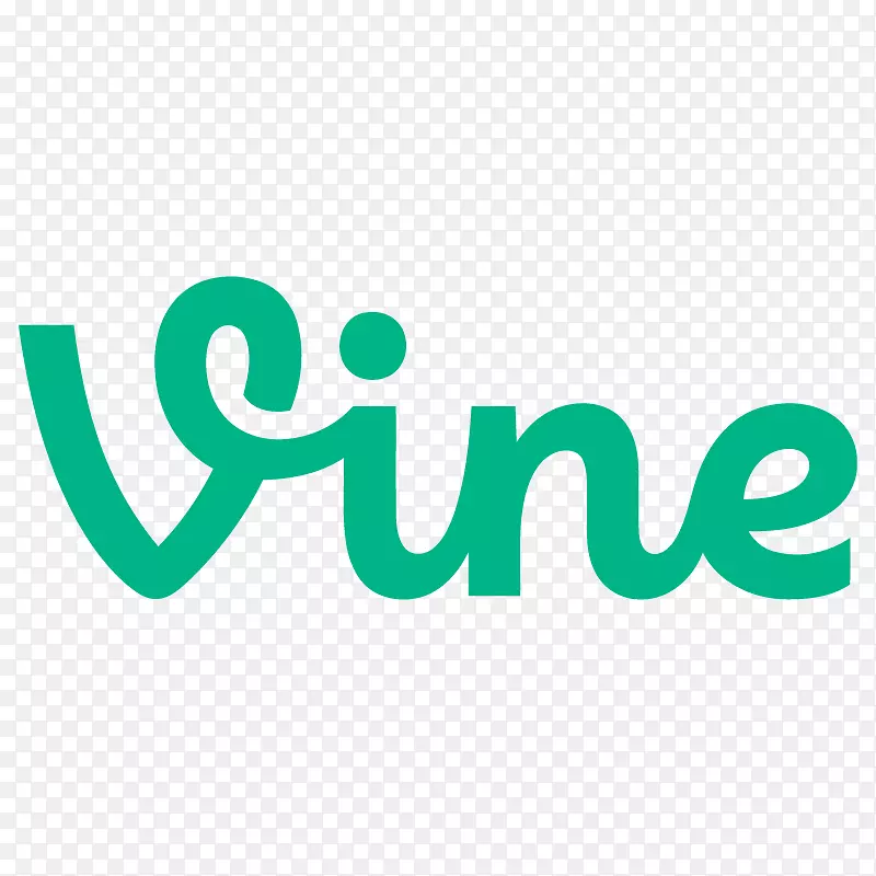Vine徽标摄影字体社交网络服务-藤蔓艺术