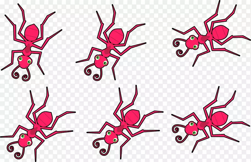 蚂蚁图像库.xchng剪贴画昆虫-蚂蚁剪贴画黑白