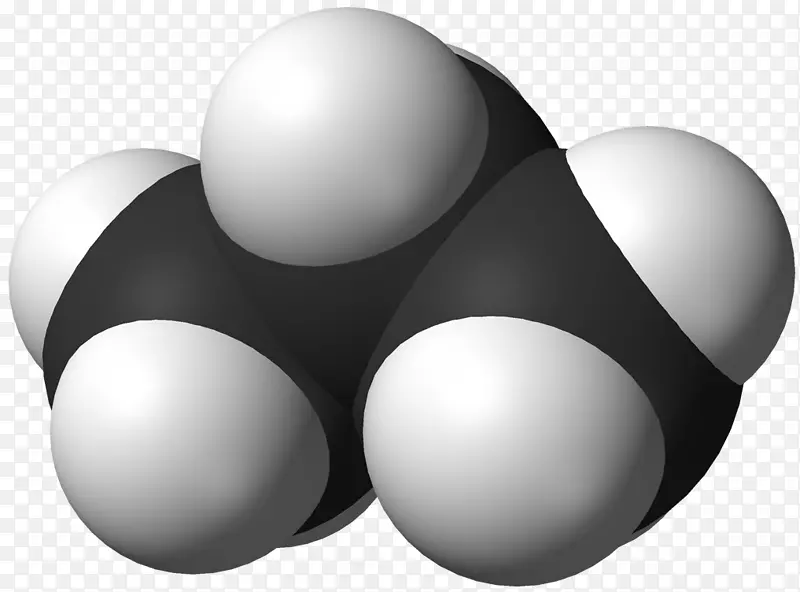 丙烷气隙填充模型烷烃-烷烃IUPAC