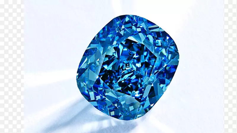 约瑟芬钻石蓝月蓝钻石克拉宝石