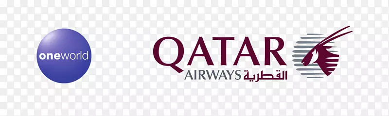 卡塔尔航空公司标志一个世界品牌-阿联酋航空公司标志