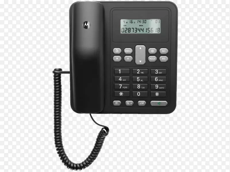 家庭及商务电话摩托罗拉电话ct 320黑色摩托罗拉ct 320 noir télé固定电话来电者