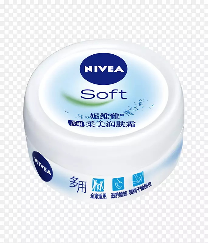 Nivea软保湿霜保湿护肤品-材料