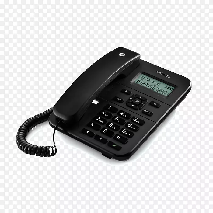 摩托罗拉ct 202电话白色家庭和商务电话手机电话亭上的电话