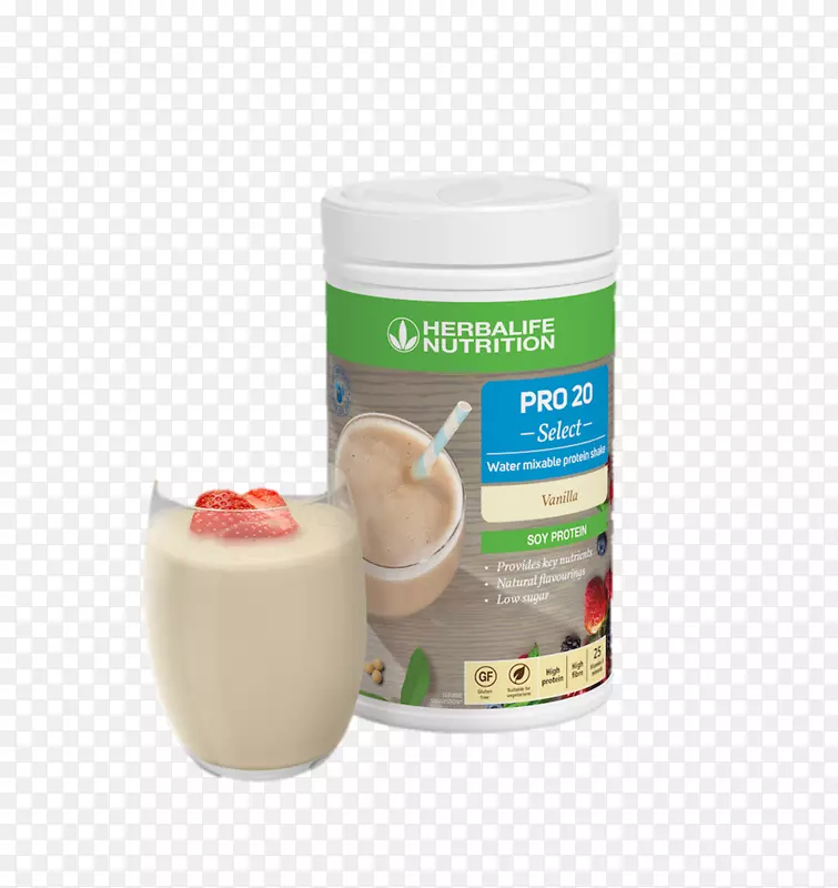 康宝莱营养奶昔素食料理蛋白质-水
