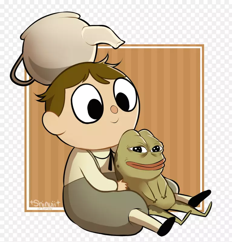 青蛙动画剪辑艺术形象-青蛙