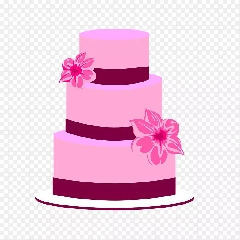 糖霜蛋糕剪贴画婚礼蛋糕-婚礼蛋糕