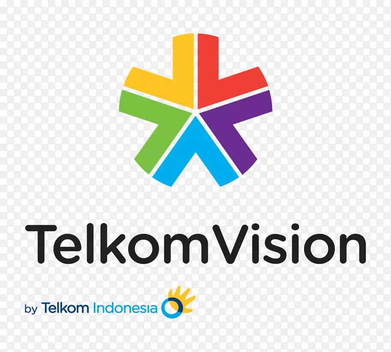 付费电视Transvision Telkom印度尼西亚有线电视-Telkom徽标