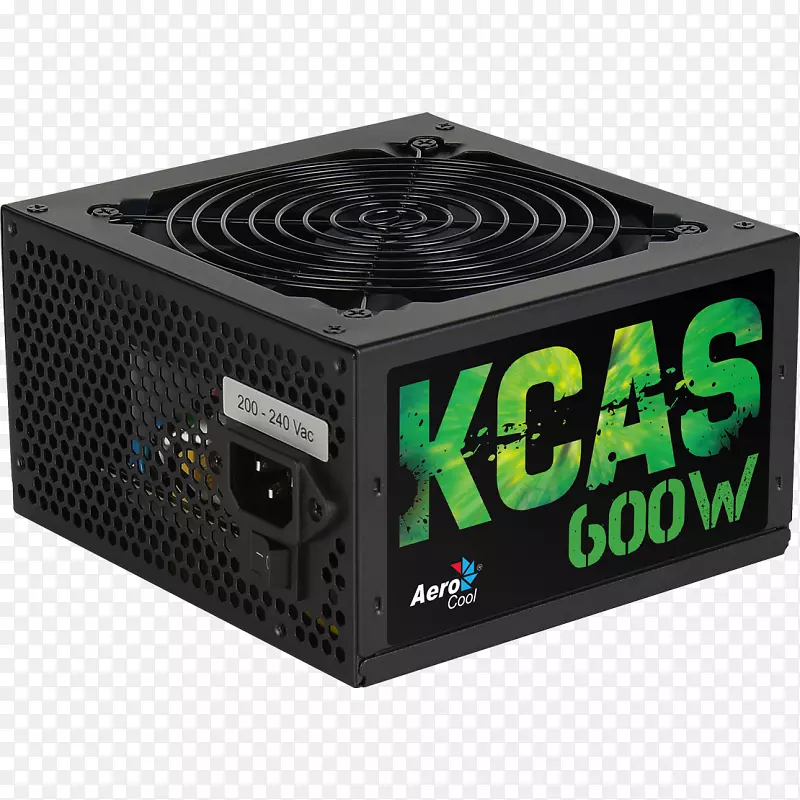 动力转换器电源单元空气冷kca 600 w 80加青铜psu电源空气冷电源单元(计算机)