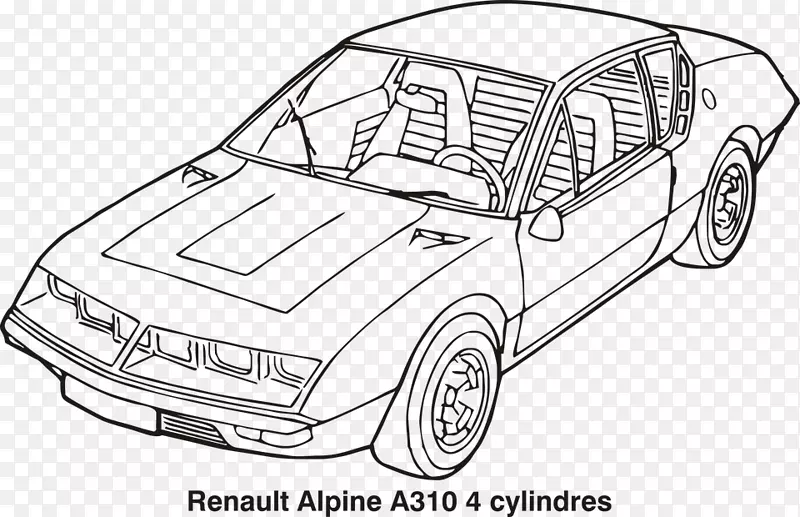 阿尔卑斯A 310雷诺Clio轿车-雷诺