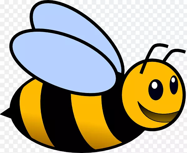 大黄蜂着色页，着色书，蜜蜂-蜜蜂
