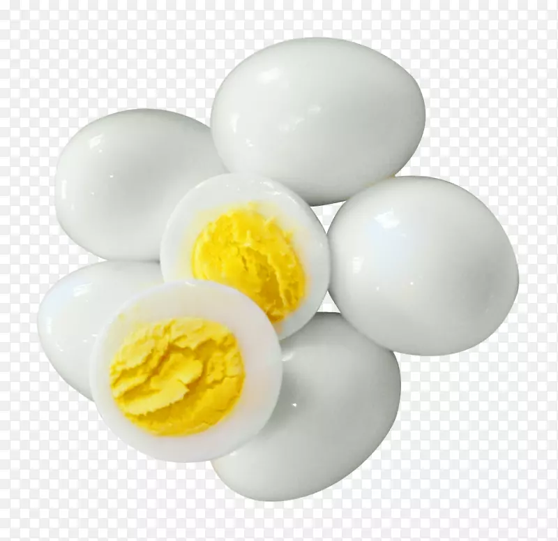 煮鸡蛋鸡煎蛋早餐-鸡肉