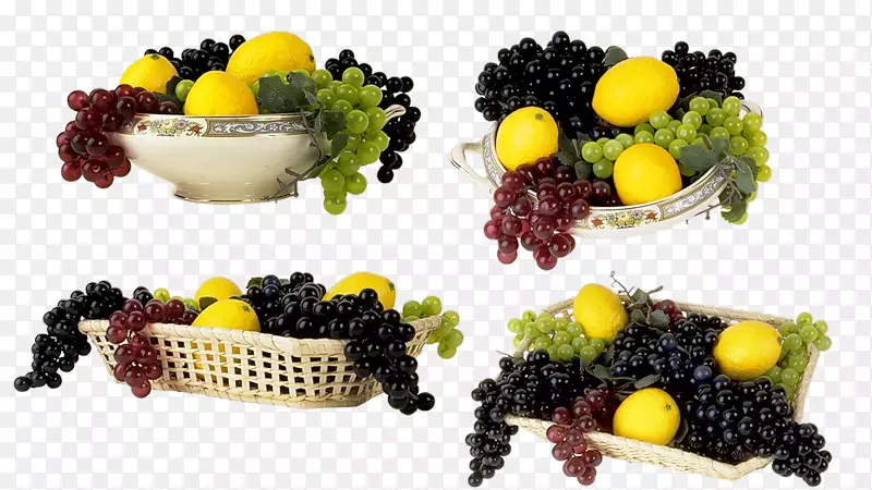 水果普通葡萄、素食菜肴、果汁-葡萄