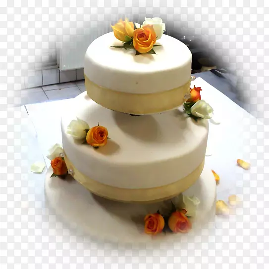 糖蛋糕装饰婚礼蛋糕