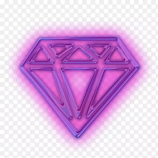 紫色钻石色蓝色珠宝-紫色