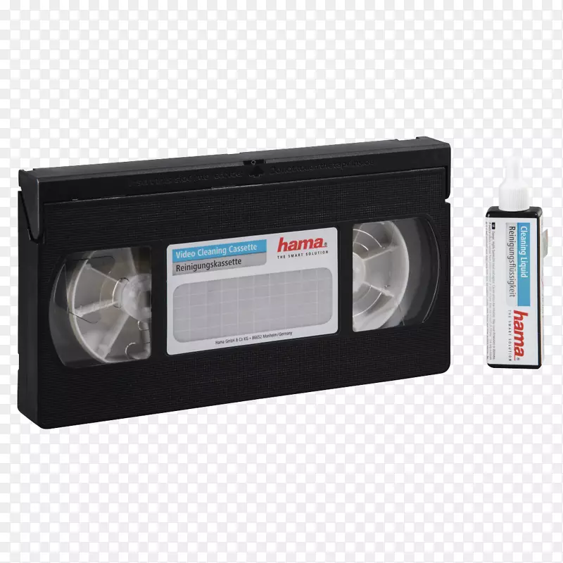 哈马vhs/s-vhs视频清理带，小型盒式磁带.盒式磁带