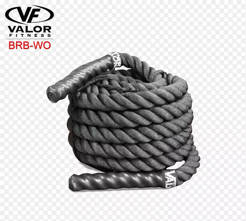 英勇健身BRB-Wo黑色无护套护身绳锻炼身体健身交叉绳