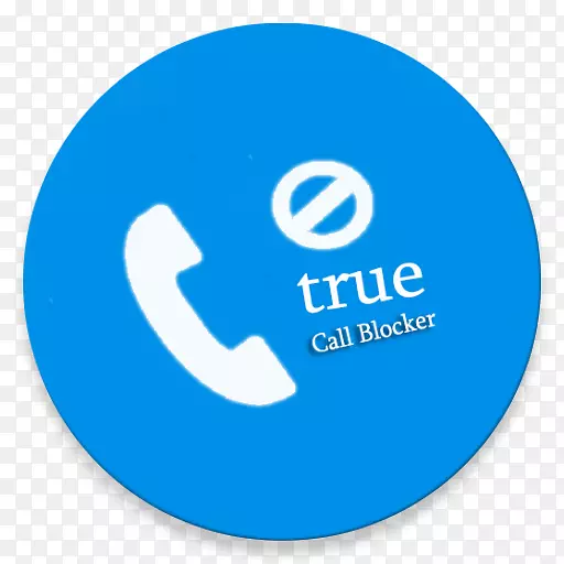 Truecaller标志品牌电话产品设计-块呼叫