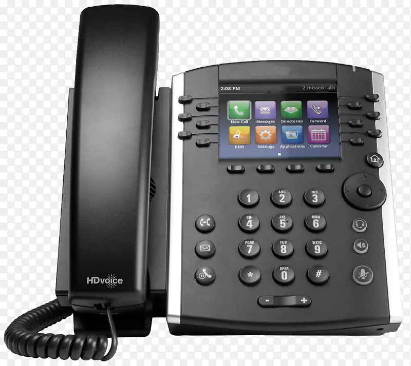 Polycom VVX 410 VoIP电话Polycom VVX 400电话-VoIP